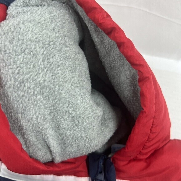 Snow Suit Baby 0-9 Months U.S. Polo Assn navy, red, white Works With Seatbelt - Picture 10 of 11